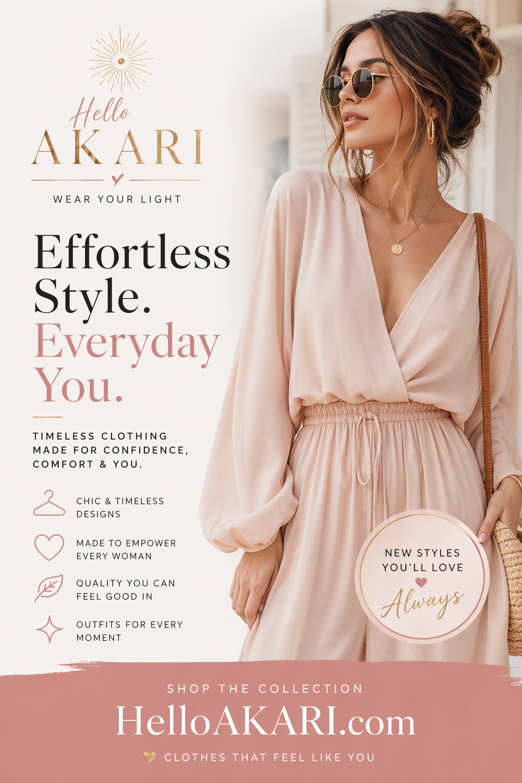 Womens fashion Hello AKARI introduces Everyday Dresses