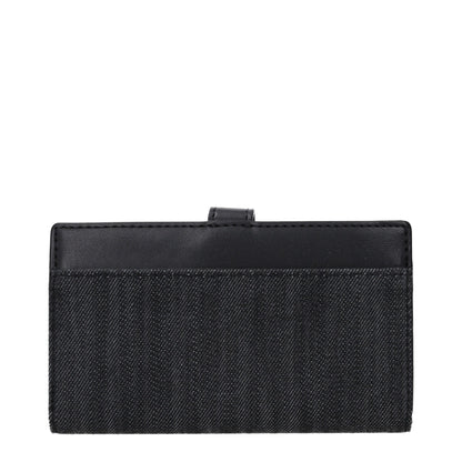 Michael Kors Black Fabric Wallet