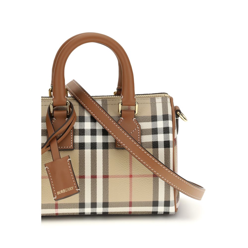 Burberry Brown Polyethylene Shoulder Bag