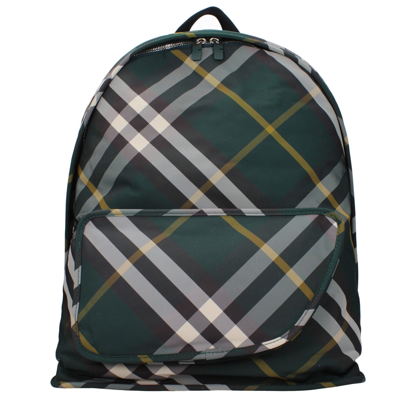 Burberry Green Fabric Backpack