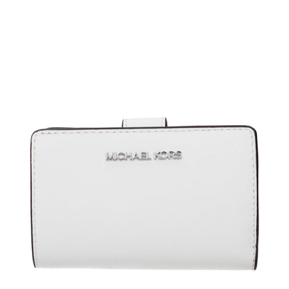 Michael Kors White Leather Wallet