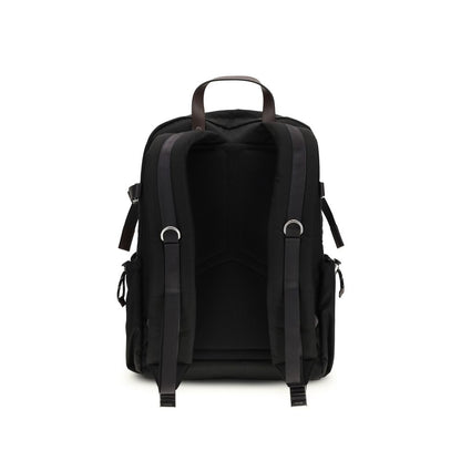 Prada Black Recycled Polyamide Backpack