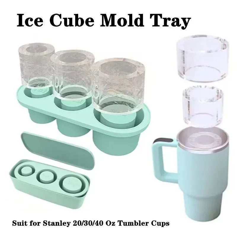 Hello AKARI Ice Cube Tray For Stanley 20/30/40 Oz Tumbler Cups